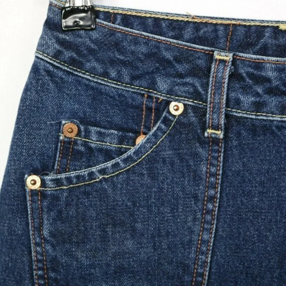 Lucky Brand Dungarees Denim Jean‎ Skirt Size 6 28